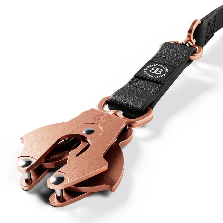 Jalutusrihm Combat Swivel Billowthane Bullybillows rose gold 1.5m