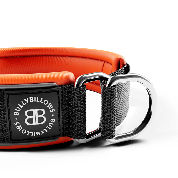 Kaelarihm Slip On Bullybillows 5cm Must/Oranž