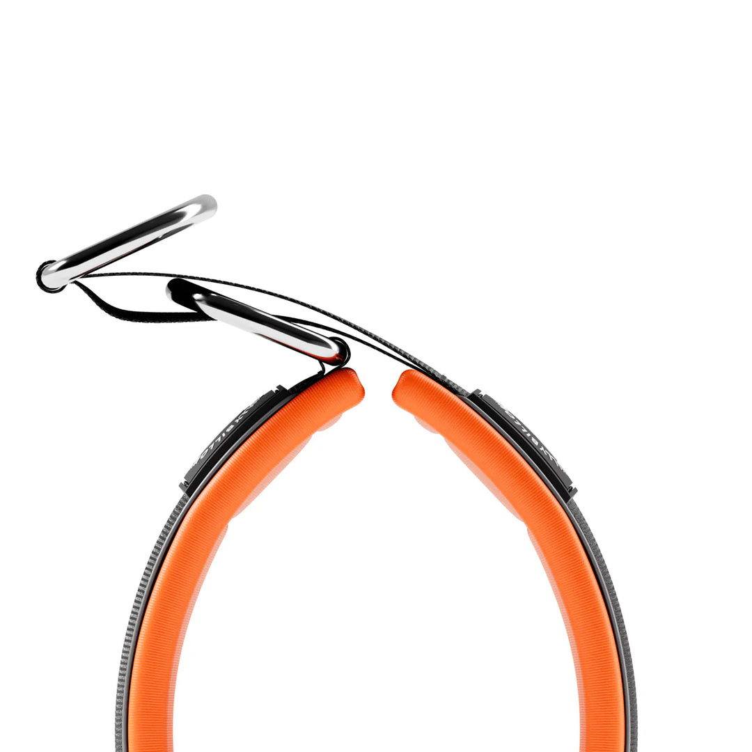 Kaelarihm Slip On Bullybillows 5cm Must/Oranž