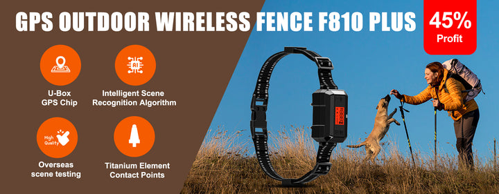 Juhtmevaba GPS Raadiopiire F810 Plus Patpet