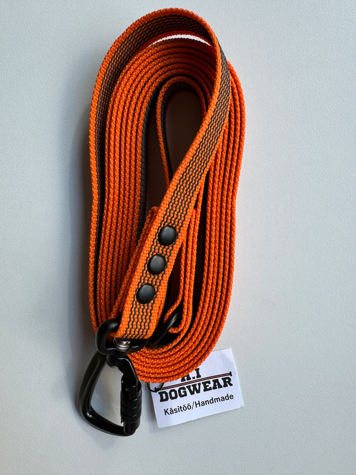 Jalutusrihm kummeeritud H.I Dogwear 5m