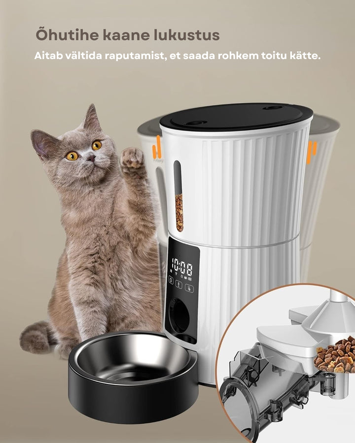 Automaatne söötja koerale/kassile PF01 Wifi Patpet