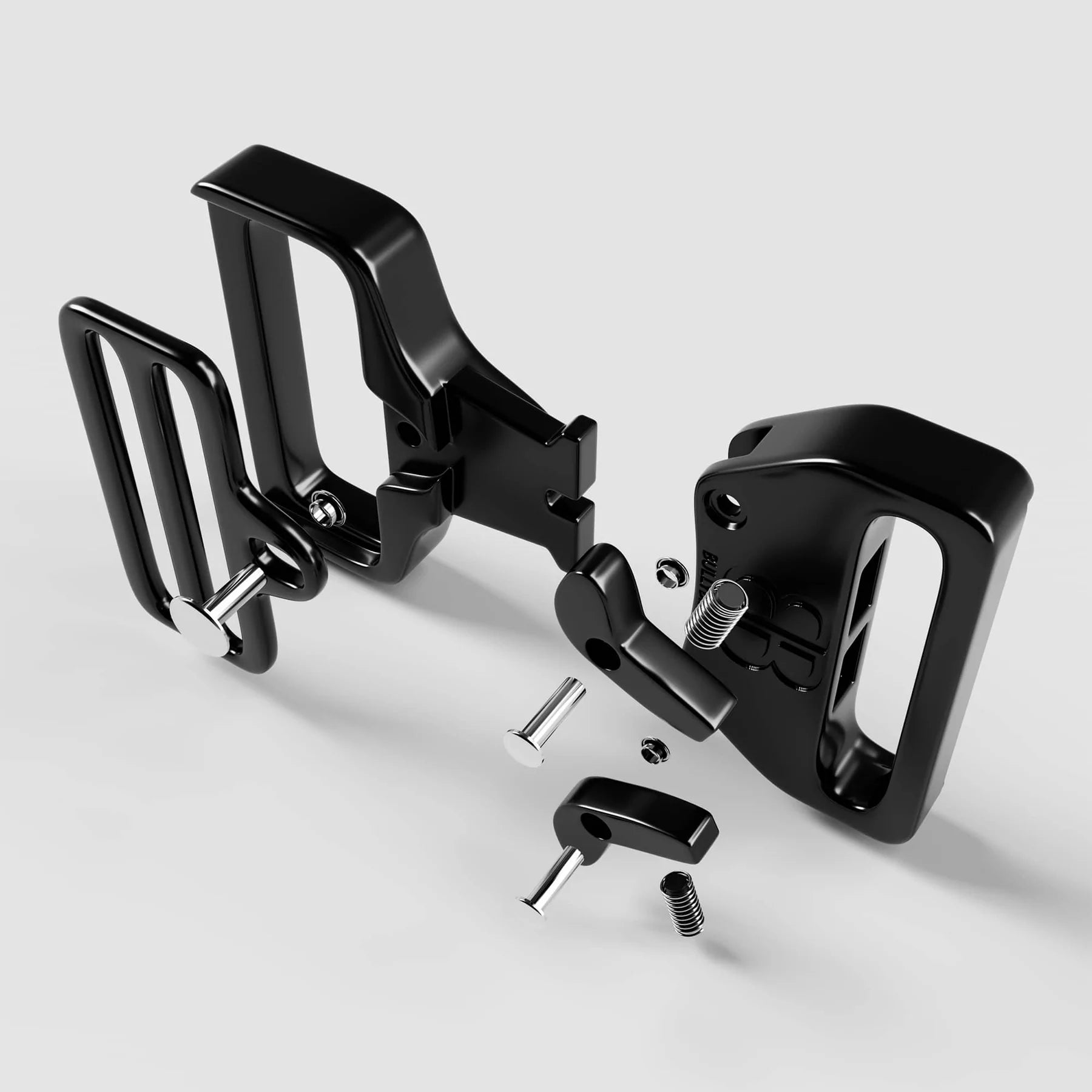 Kaelarihm Combat kinnitusega Bullybillows 2,5cm lilla